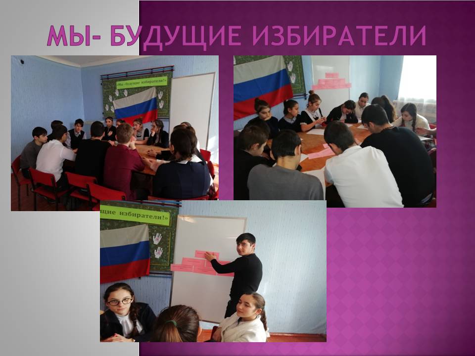 Мы будущие избиратели